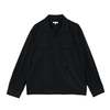 Engineered Garments Bowling Shirt - Black Polyester Mesh - Thumbnail 1