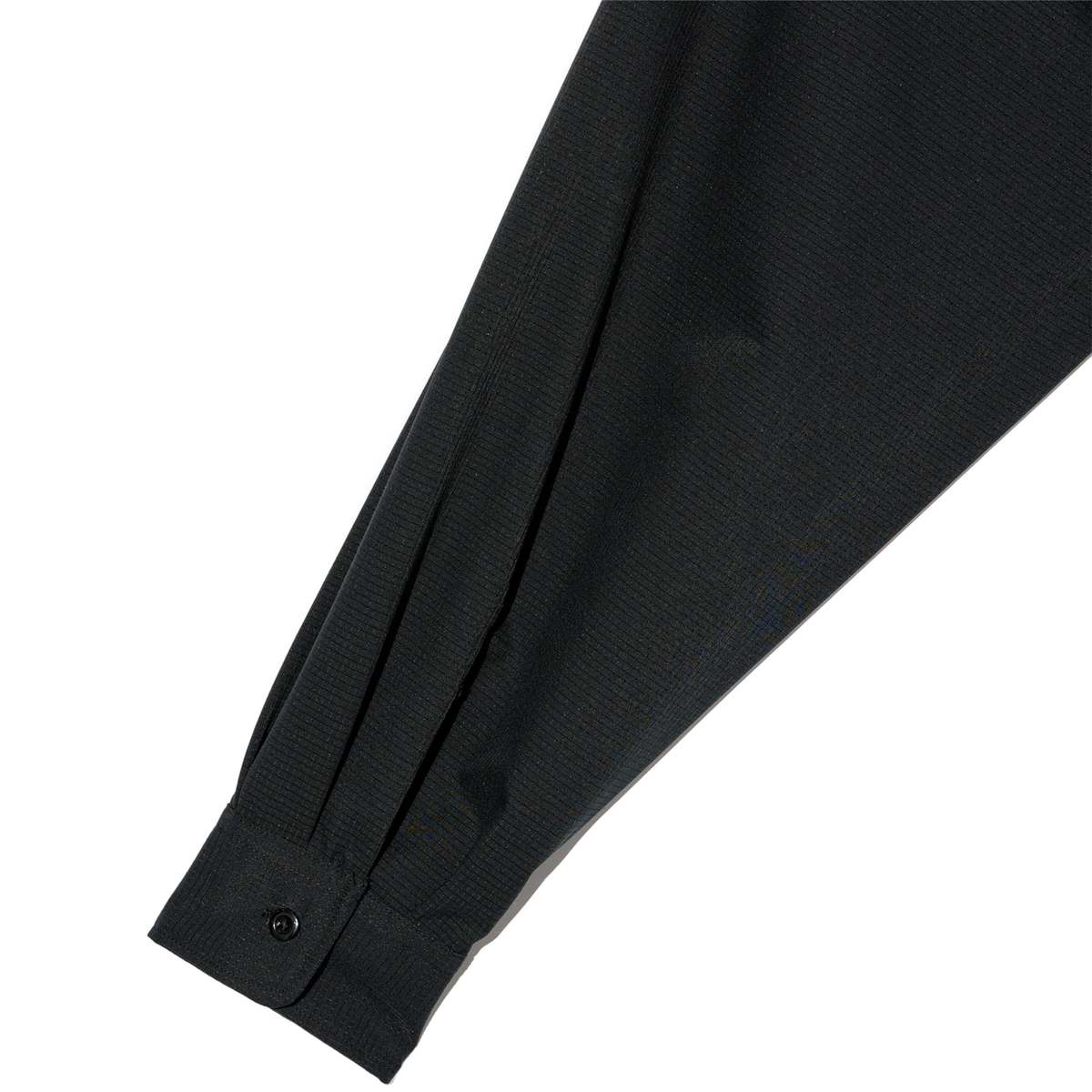 Engineered Garments Bowling Shirt - Black Polyester Mesh - Image 4 of 4