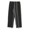 Engineered Garments Drawstring Pant - Black/Grey Multi Pattern Stripe Jacquard - Thumbnail 2