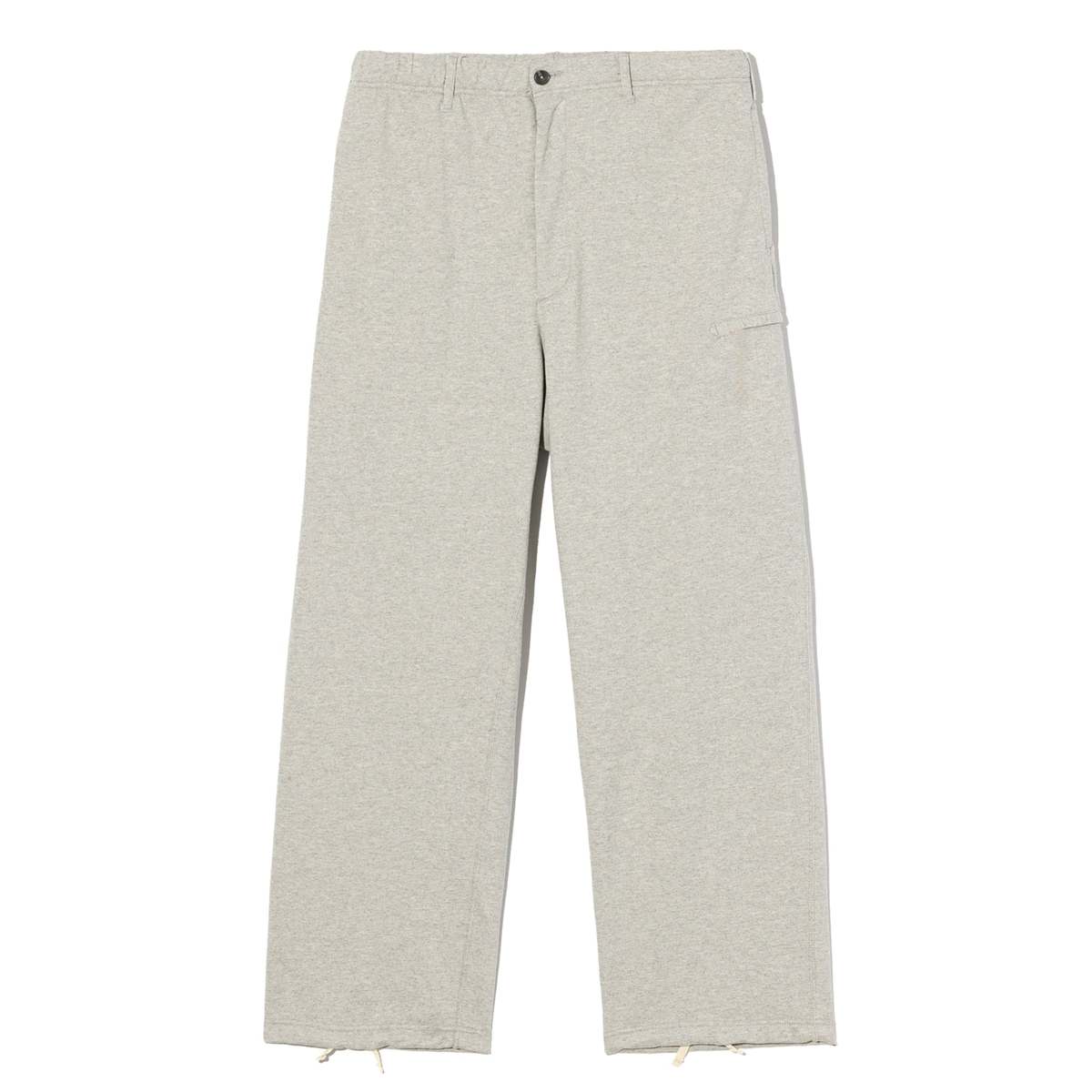Engineered Garments Drawstring Pant - Heather Grey French Terry - Image 1 of 4