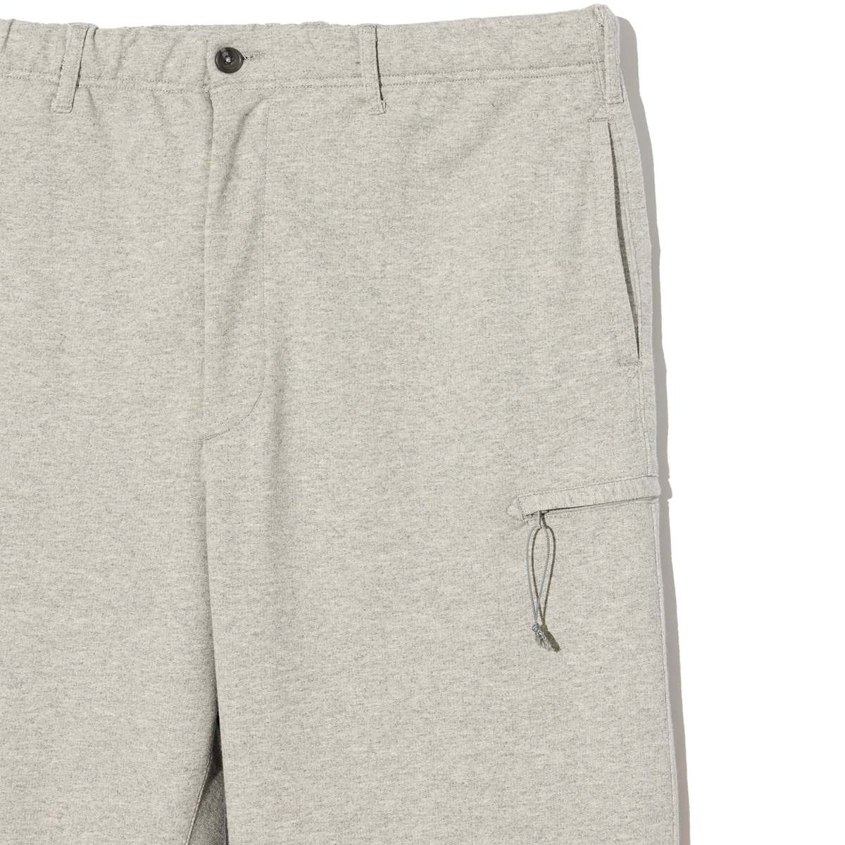 Engineered Garments Drawstring Pant - Heather Grey French Terry - Image 3 of 4