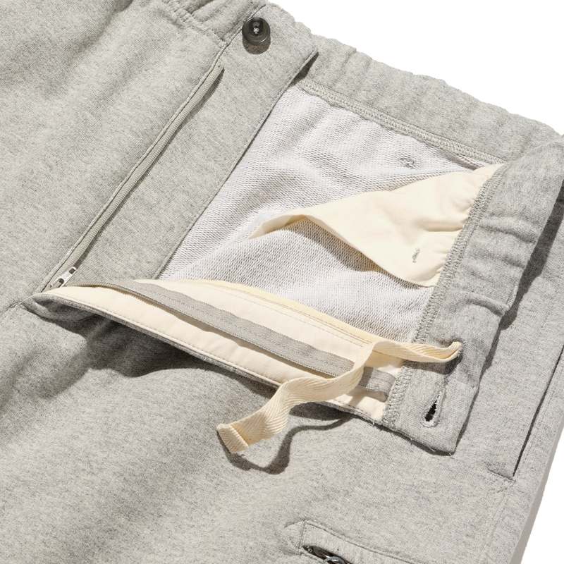 Engineered Garments Drawstring Pant - Heather Grey French Terry