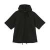 Engineered Garments Short Sleeve Hoody Black Diamond Poly Knit - Thumbnail 1