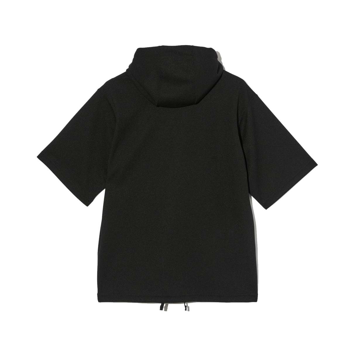 Engineered Garments Short Sleeve Hoody Black Diamond Poly Knit - Image 2 of 3