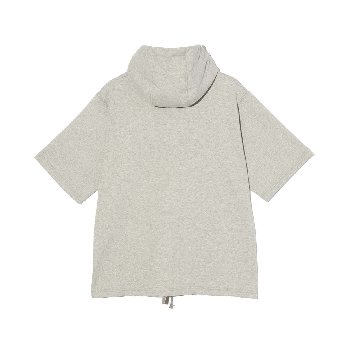 Engineered Garments Short Sleeve Hoody - Heather Grey French Terry - Image 2 of 3
