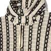 Engineered Garments Short Sleeve Hoody - White/Black Stripe CP Crochet - Thumbnail 3