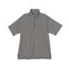 Engineered Garments SS Zip Turtle - Black Polyester Houndstooth Knit Jersey - Thumbnail 1
