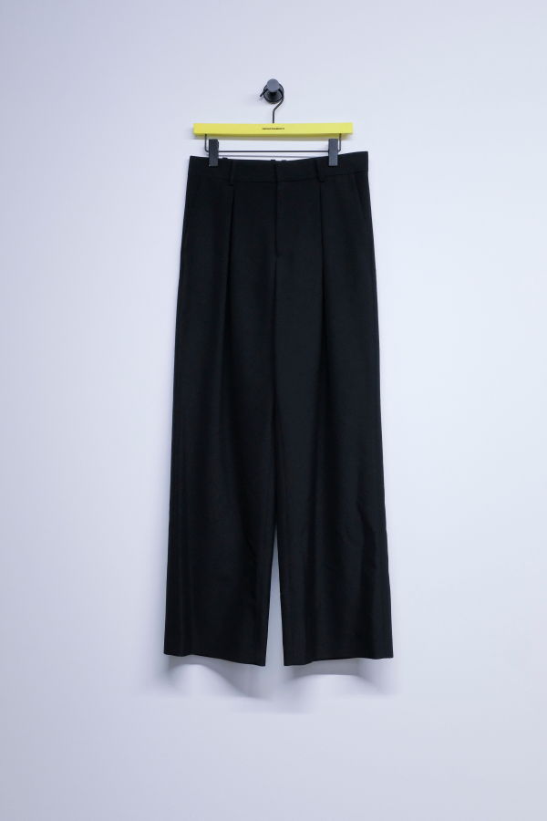 MM6 Maison Margiela Wool Mannequin Label Pleated Trousers