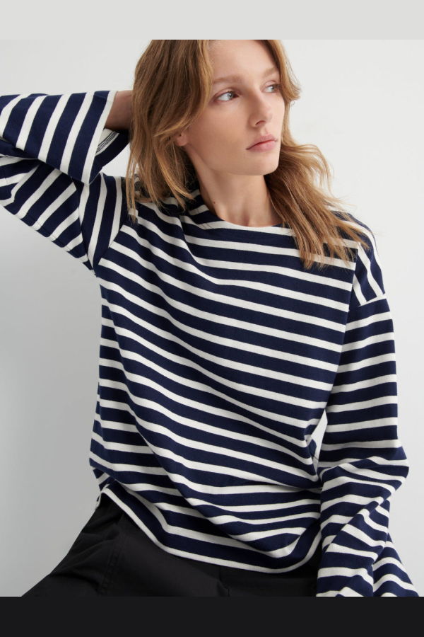 Kowtow Pierre Tee Uniform Stripe