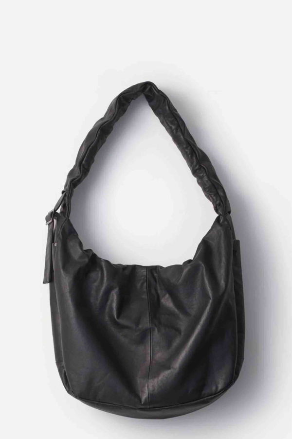 ssstein Goat Leather Shoulder Bag