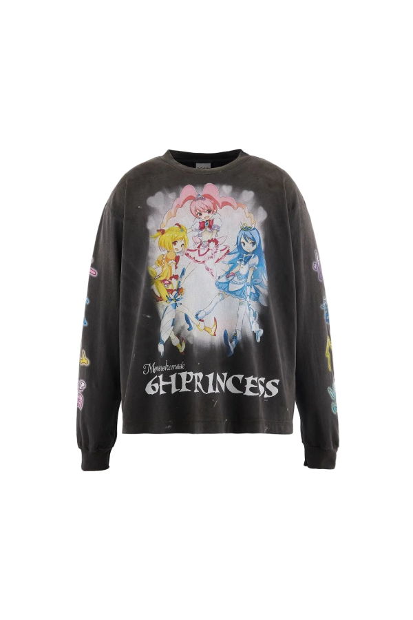 MONONOKE MADE Superflat Long Sleeve T-Shirt - Black