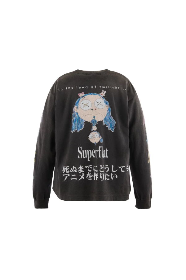 MONONOKE MADE Superflat Long Sleeve T-Shirt - Black