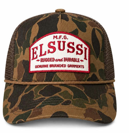 b.eautiful Biyu Trucker Hat - Red Camo | Garmentory