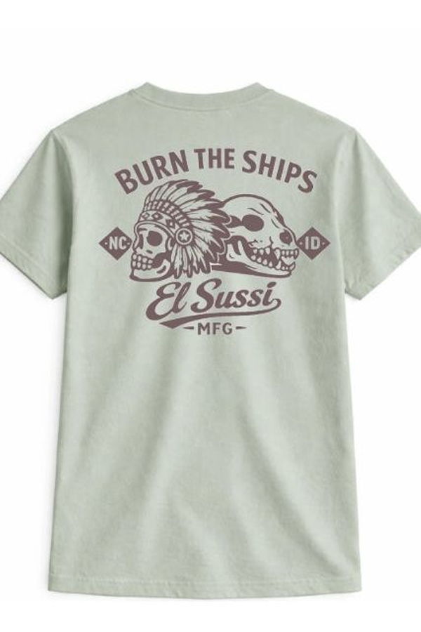 El Sussi Burn the Ships Tee - Sage