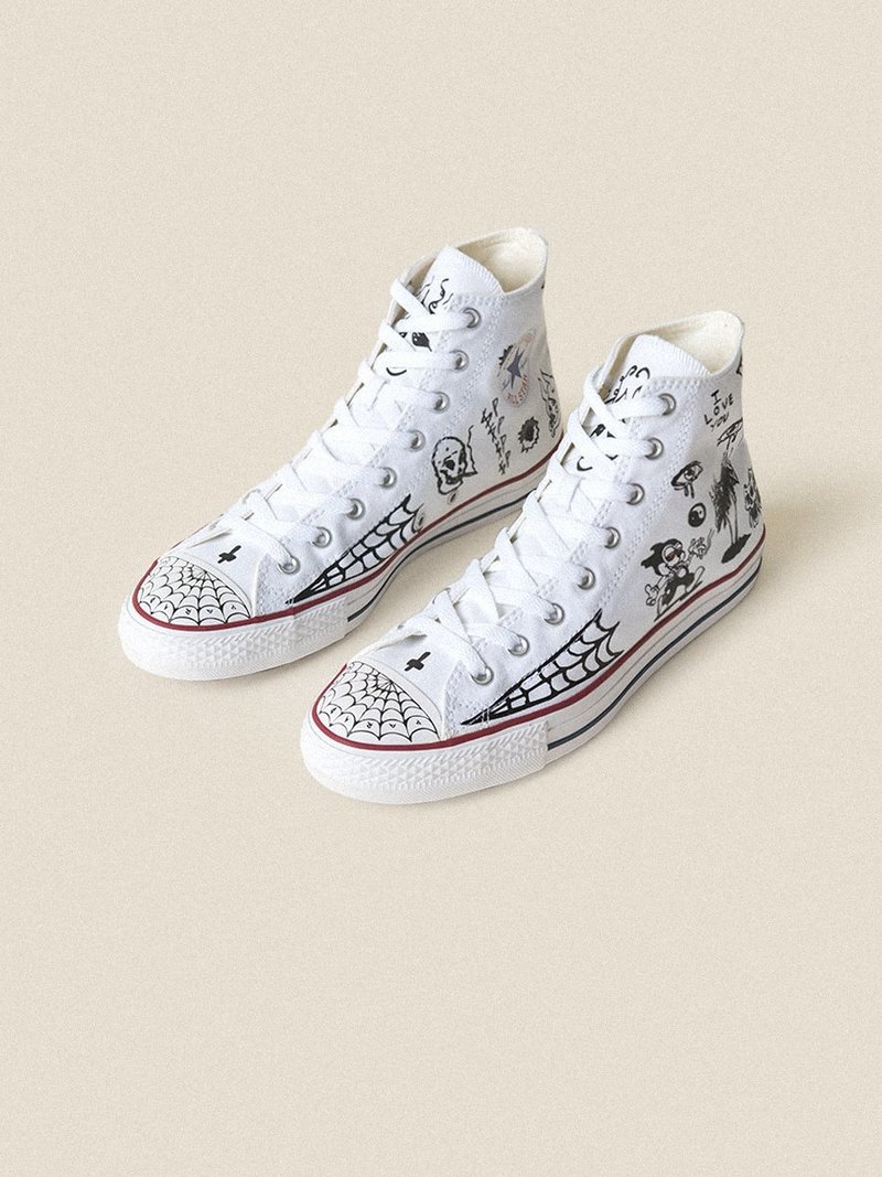 Converse Sean Pablo CTAS Pro Hi Sneakers White/Black/White