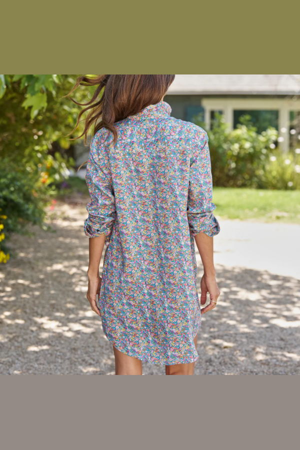 Frank & Eileen Mary Shirtdress - Multicolor