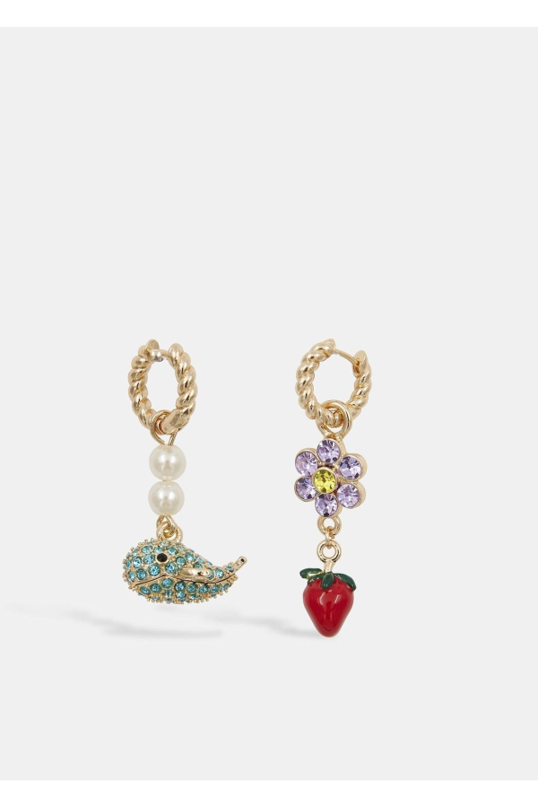 Essentiel Antwerp Jolan Earrings With Charms - Combo1 Lake View