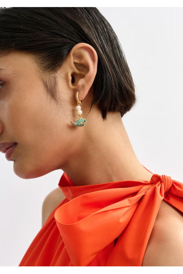 Essentiel Antwerp Jolan Earrings With Charms - Combo1 Lake View