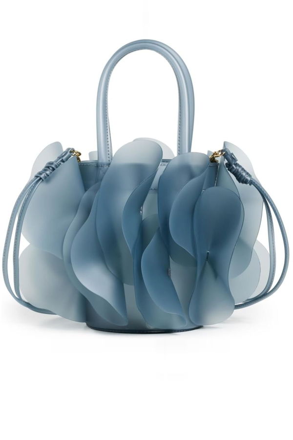 Farm Rio Jelly Flower Bag - Ice Blue