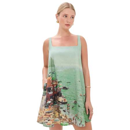 garden dress metallic bloom STAUD Garden Dress Metallic Bloom - RENT DESIGNER FASHION
