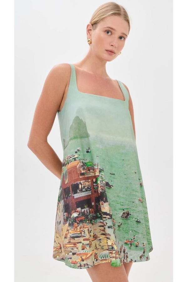Staud Brio Floral Mini Dress - Endless Summer