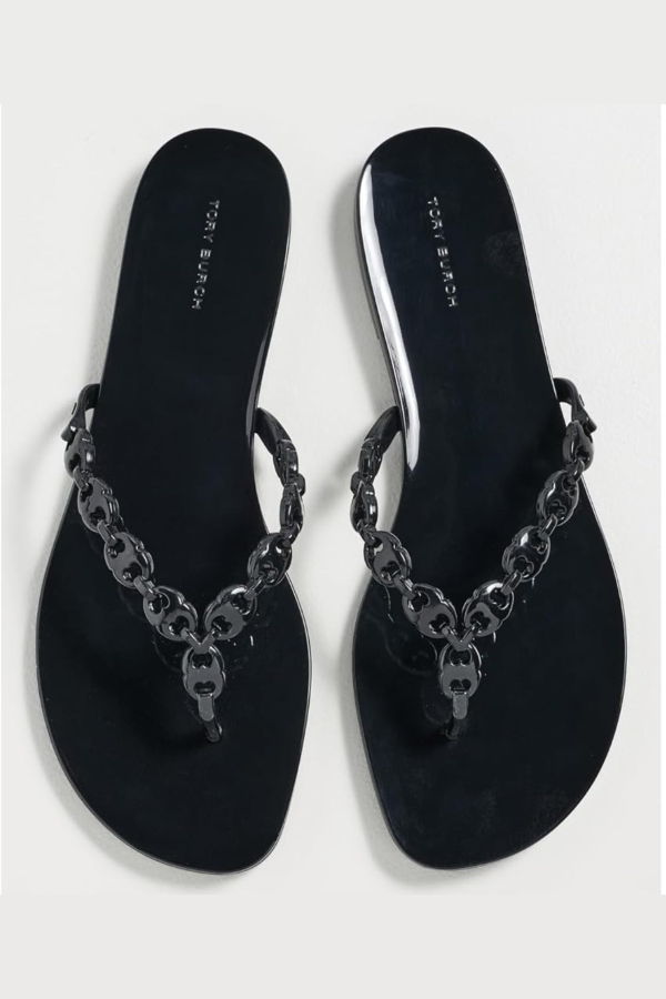Tory Burch Gemini Link Jelly Sandals