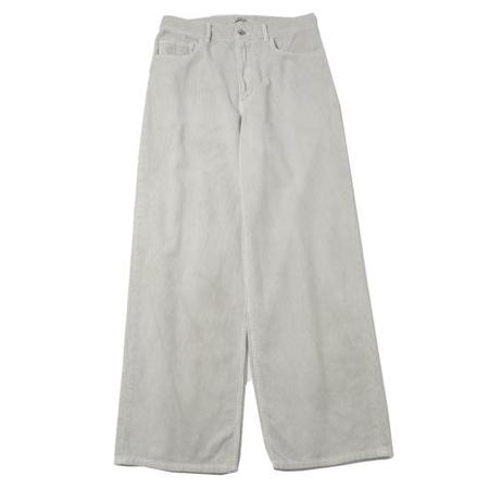 Auralee Organic Cotton Velour Pants - Light Brown | Garmentory