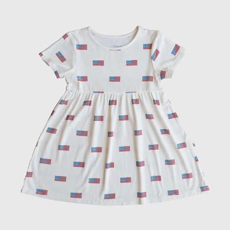 kids Apolina Stevie Dress - Pool | Garmentory