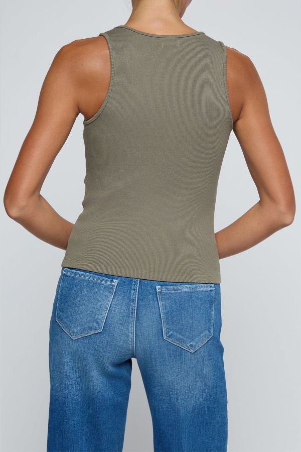 L'agence Adira Scoop Neck Tank