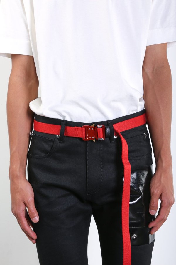 alyxベルト ALYX Classic Rollercoaster Belt Silvery Metal Buckle