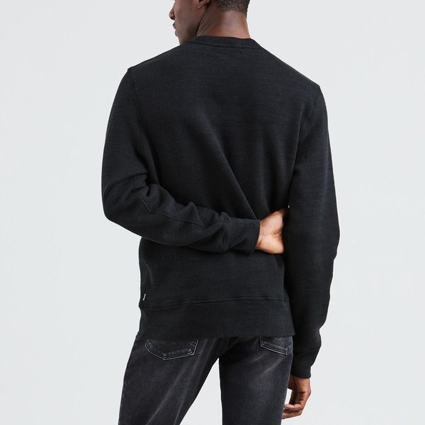 Levi's Made & Crafted Crewneck Sweatshirt - Caviar Heather Levi's Made & Crafted Crewneck Sweatshirt - Caviar Heather