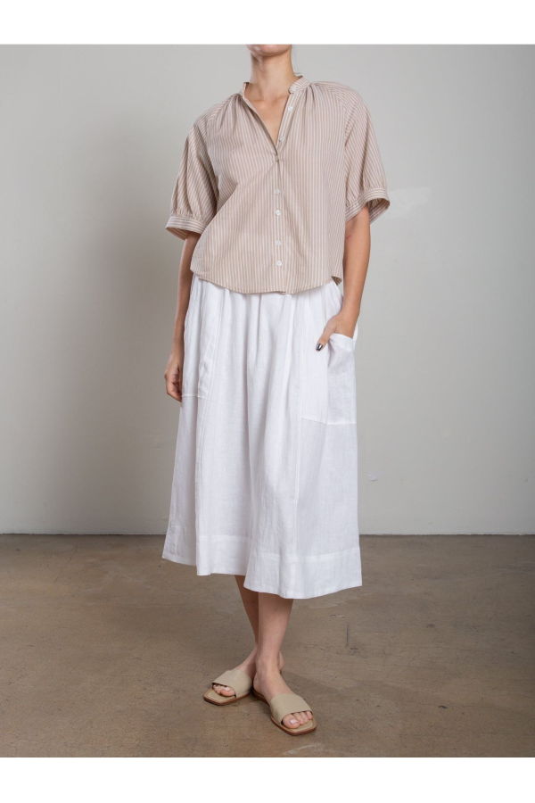 Pharaoh Carolina Skirt in French Linen