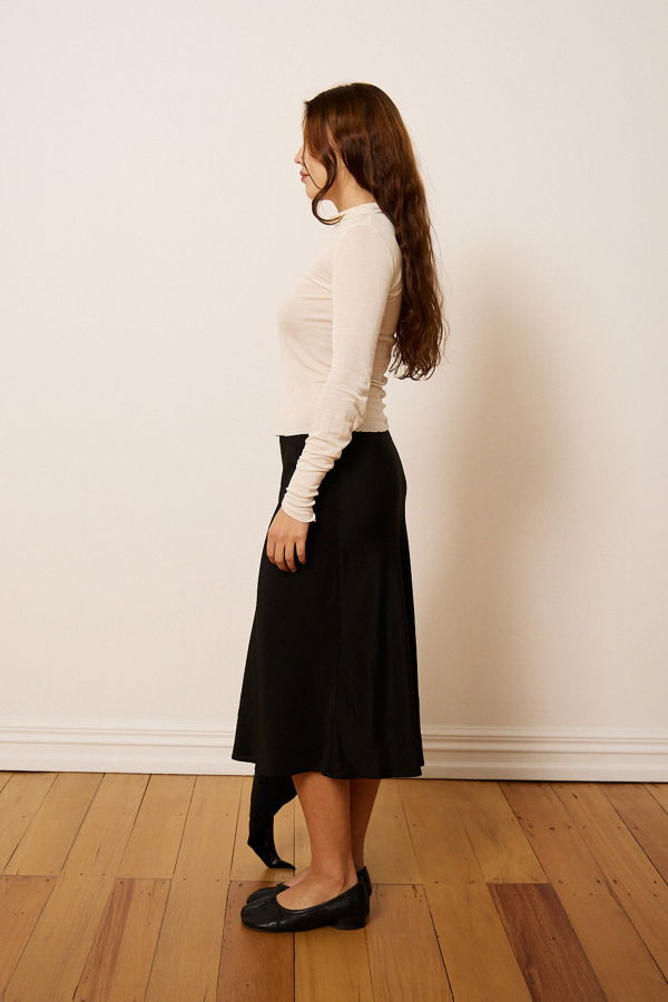 Penny Sage Slip Skirt