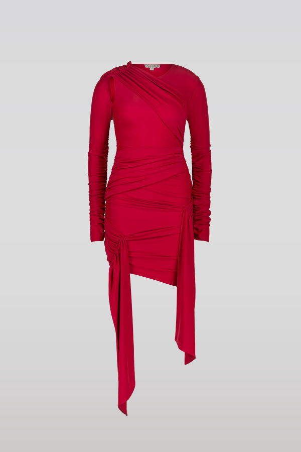 SAEMDI Sporty Jersey Dress