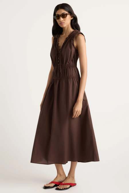 PREVIEW Apolina Ida Dress Alabaster | Garmentory