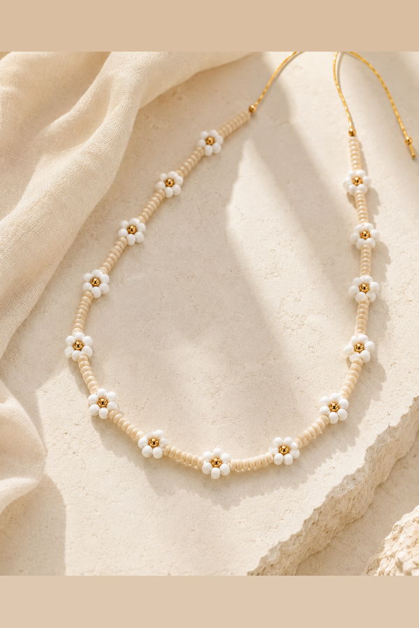 Village Thrive Flora Beaded Necklace