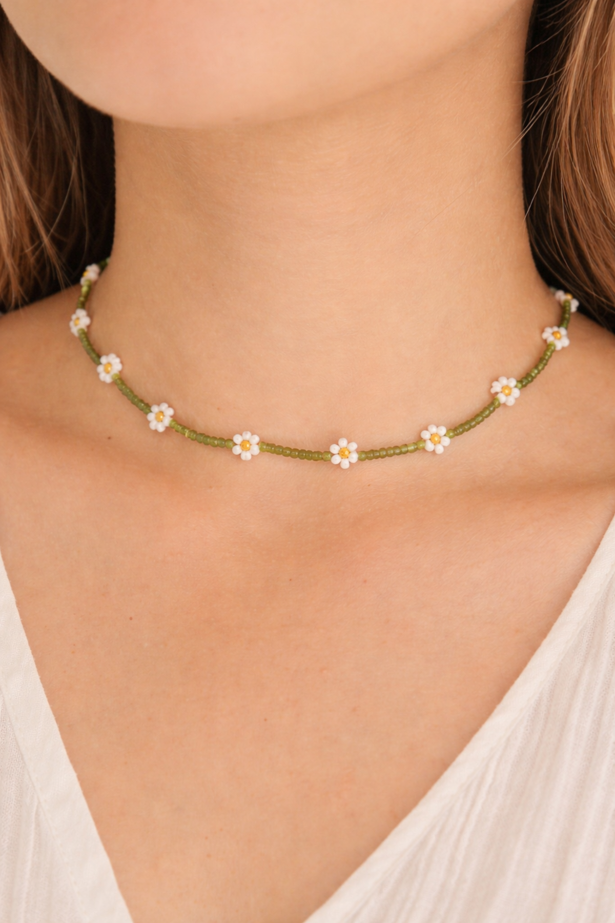 Village Thrive Flora Beaded Necklace - Image 5 of 15