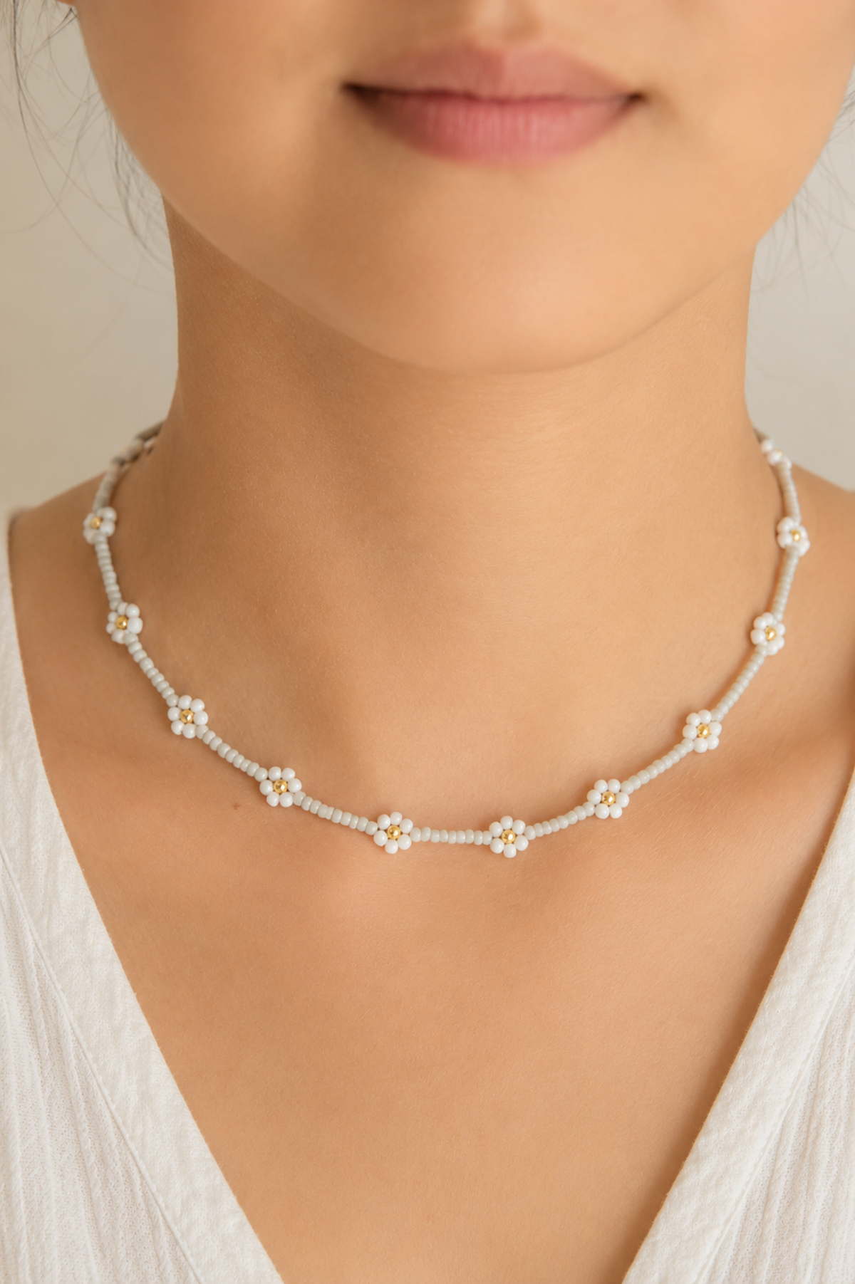 Village Thrive Flora Beaded Necklace - Image 7 of 15