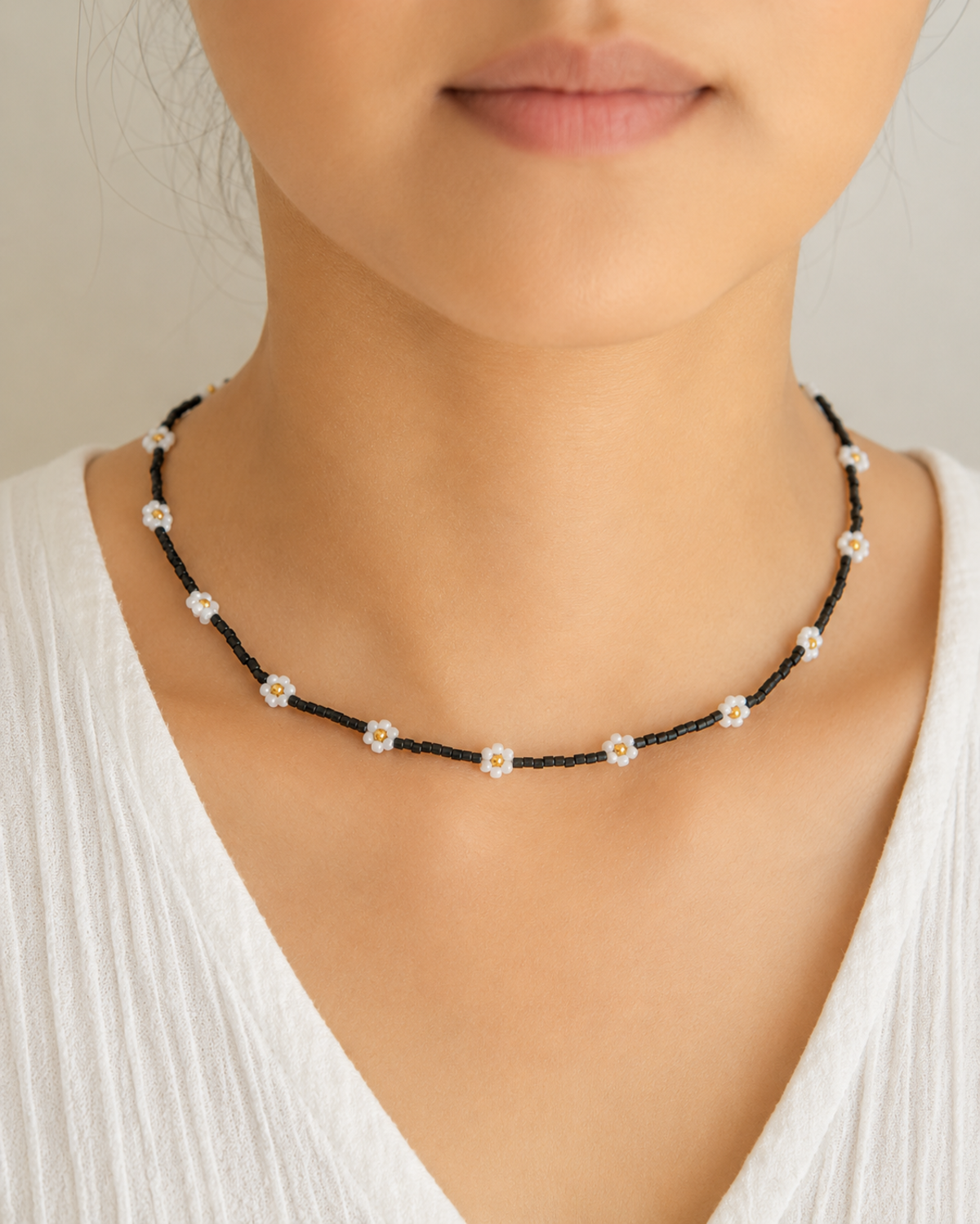 Village Thrive Flora Beaded Necklace - Image 8 of 15