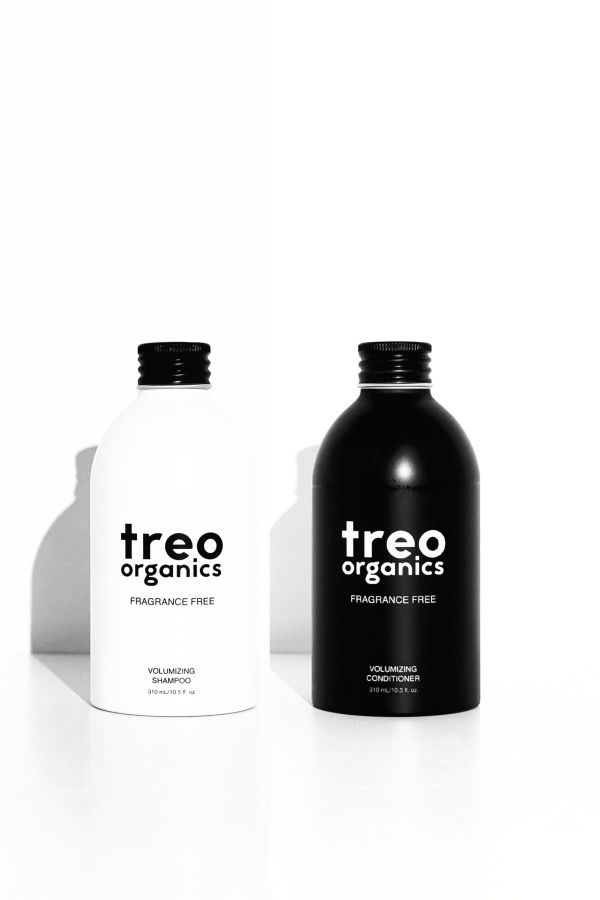 Treo Organics Fragrance-Free Volumizing Shampoo & Conditioner Duo