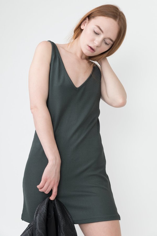 Rachel Comey Melt Tank Dress - Juniper | Garmentory