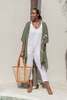 Village Thrive Raja Leather and Cane Carryall Bag - Thumbnail 4