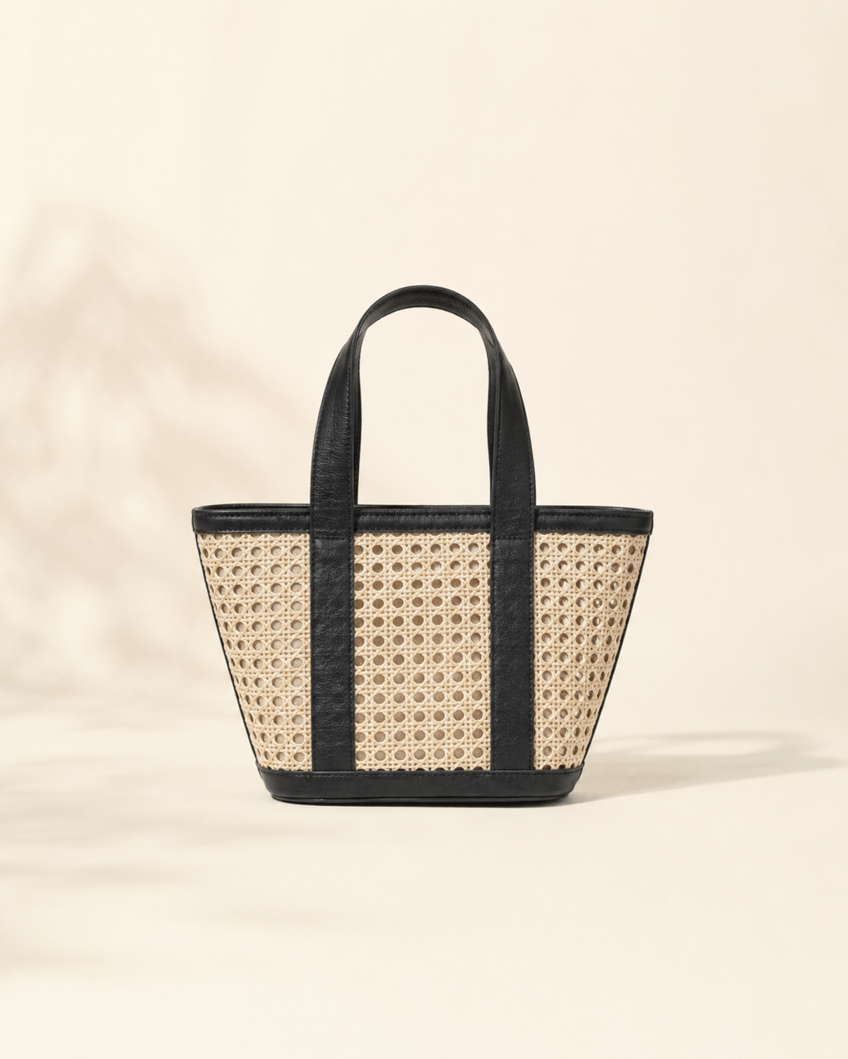 Village Thrive Raja Leather and Cane Carryall Bag - Image 20 of 59
