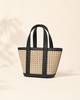 Village Thrive Raja Leather and Cane Carryall Bag - Thumbnail 21