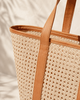 Village Thrive Raja Leather and Cane Carryall Bag - Thumbnail 44
