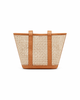 Village Thrive Raja Leather and Cane Carryall Bag - Thumbnail 55