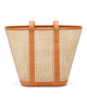 Village Thrive Raja Leather and Cane Carryall Bag - Thumbnail 57