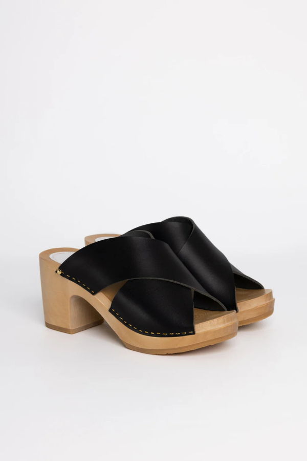 Sabot YouYou Yzis Black Vegetable Clogs