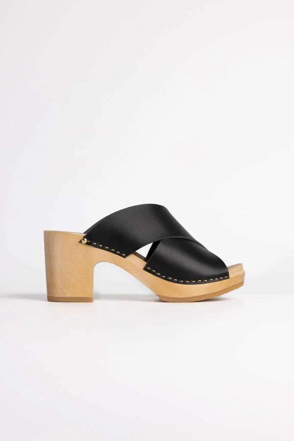 Sabot YouYou Yzis Black Vegetable Clogs