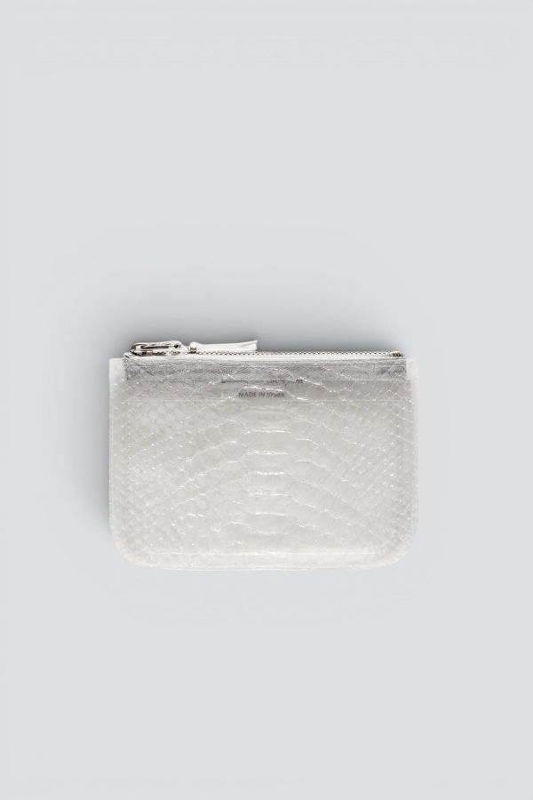 Comme des Garçons Zip Pouch Wallet Transparent Snake SA8100ST